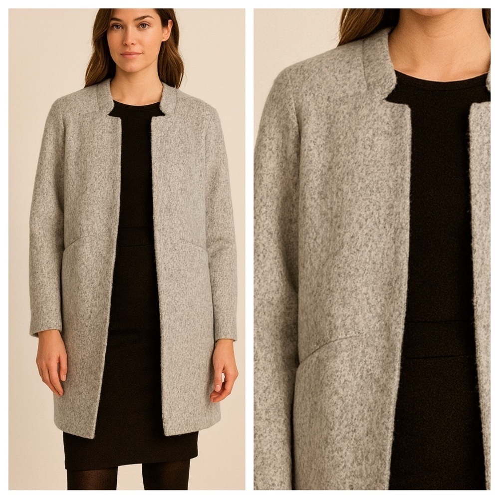 Express Gray Women's Blazer Coat
